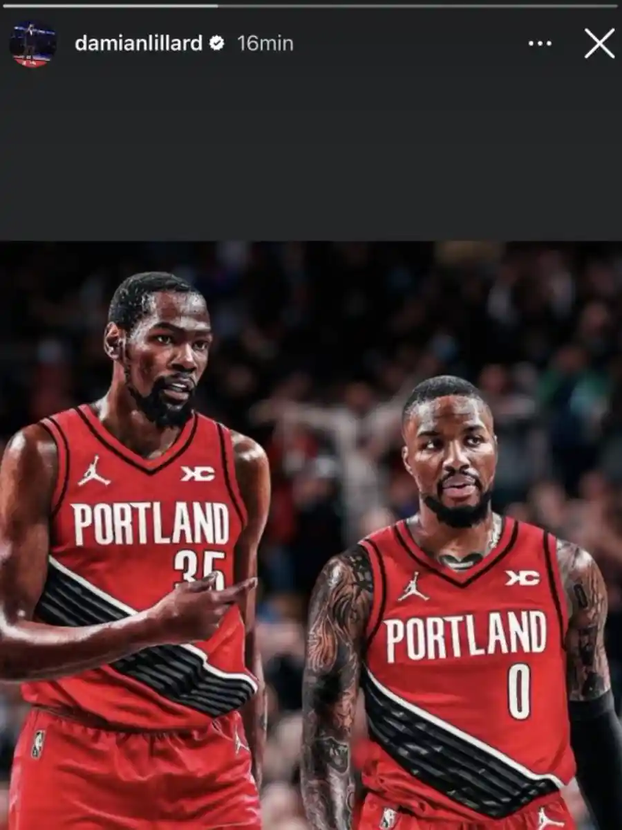 ¿Durant reforzará a los Blazers? Esta historia de Lillard lo confirma