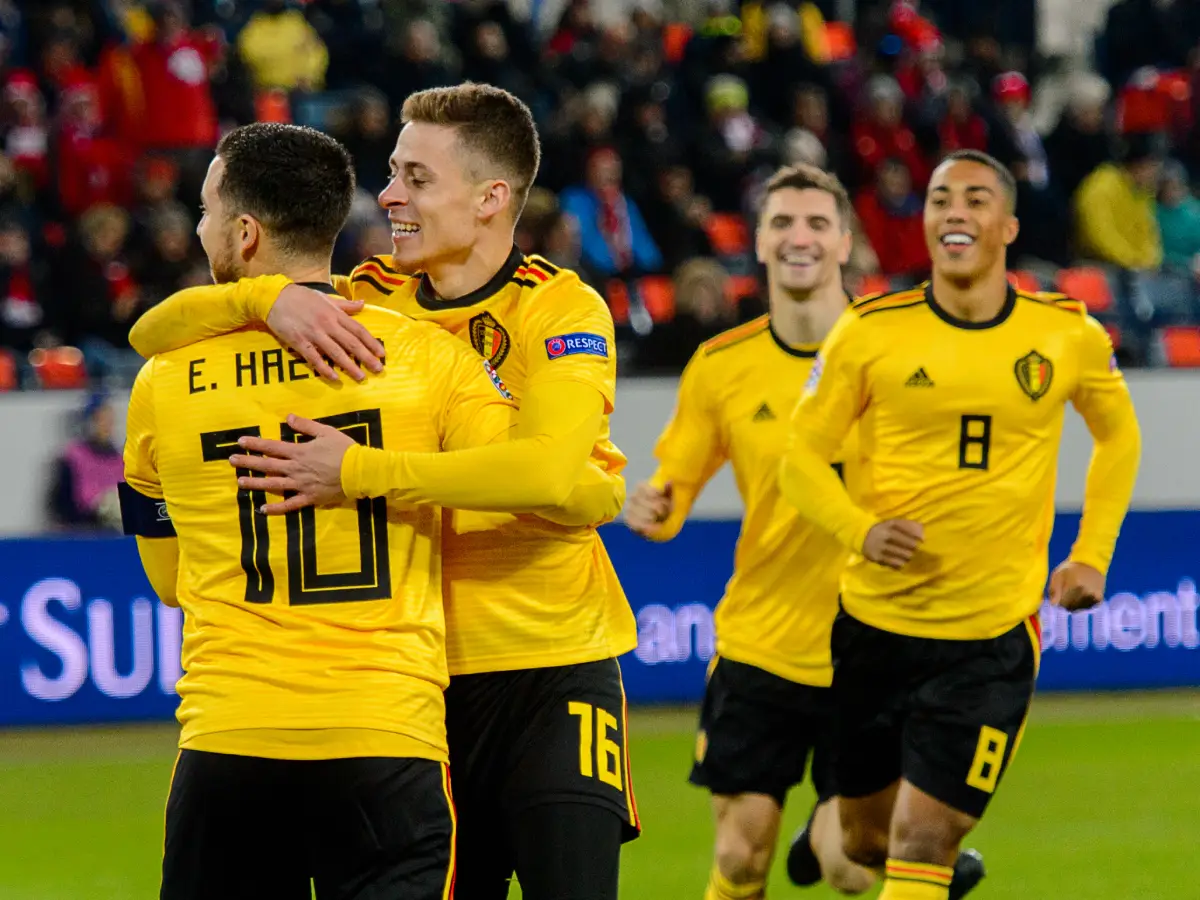 Eden y Thorgan Hazard Qatar 2022- Mi Casino