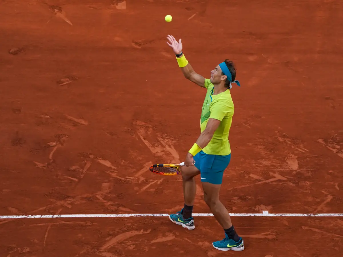 Nadal lanzando - mi casino