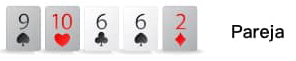 pareja en el poker
