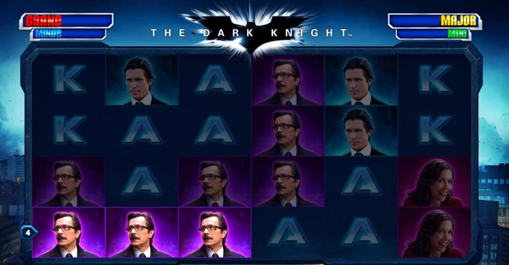slots the dark knight trae a Batman