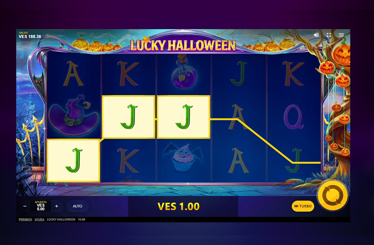 lucky halloween juego - mi casino