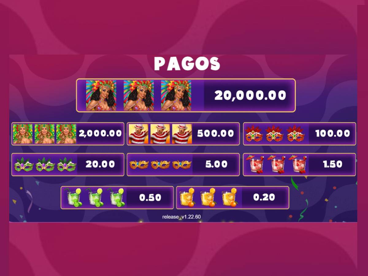 Carnaval Scratchcard_ rasca y gana en el juego tropical - Mi Casino