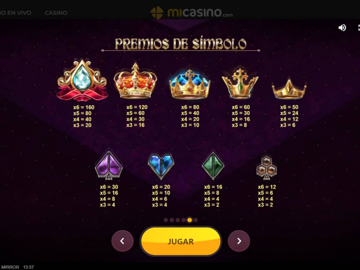 Cómo jugar el tragamonedas Crystal Mirror
