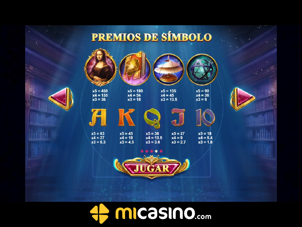 Slot Vinci's Mystery_ Tragamonedas para ganar dinero y disfrutar del arte en el Casino Online- mi casino
