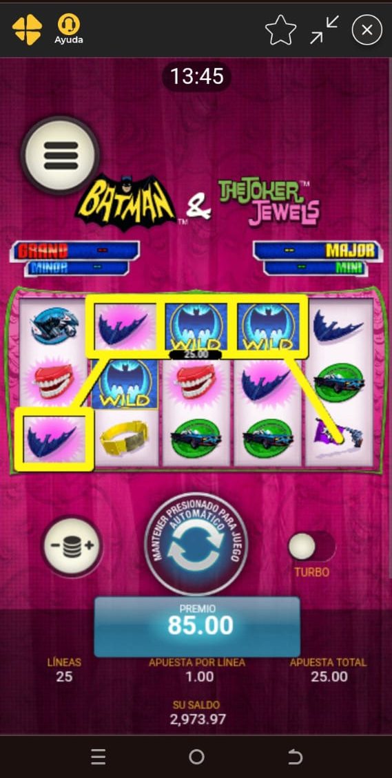 Batman & The Joker Jewels MiCasino.com