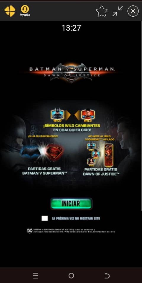 Batman vs. Superman Dawn of Justice MiCasino.com