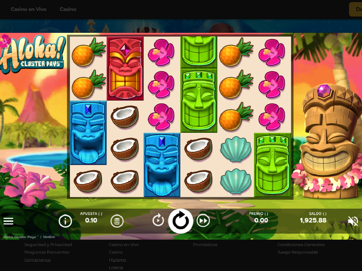 Tragamonedas Aloha! cluster pays Cómo ganar Mi Casino
