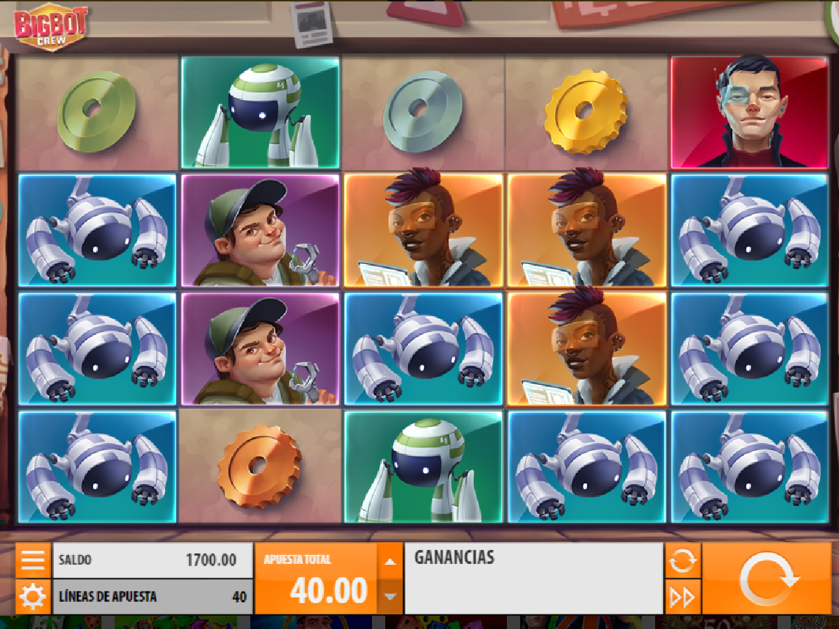 Slot Big Bot Crew_ tragamonedas para dinero fácil Casino online Mi Casino