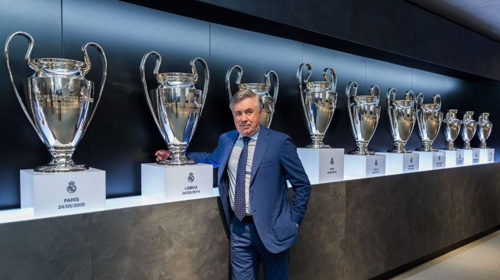 carlo ancelloti mejor entrenador entrenador del real madrid