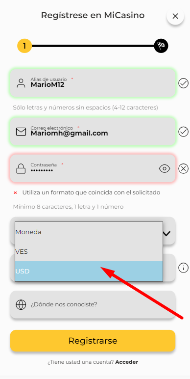 Registrarse en nuestro casino online con Binance USD Registrarse en nuestro casino online con Binance USD