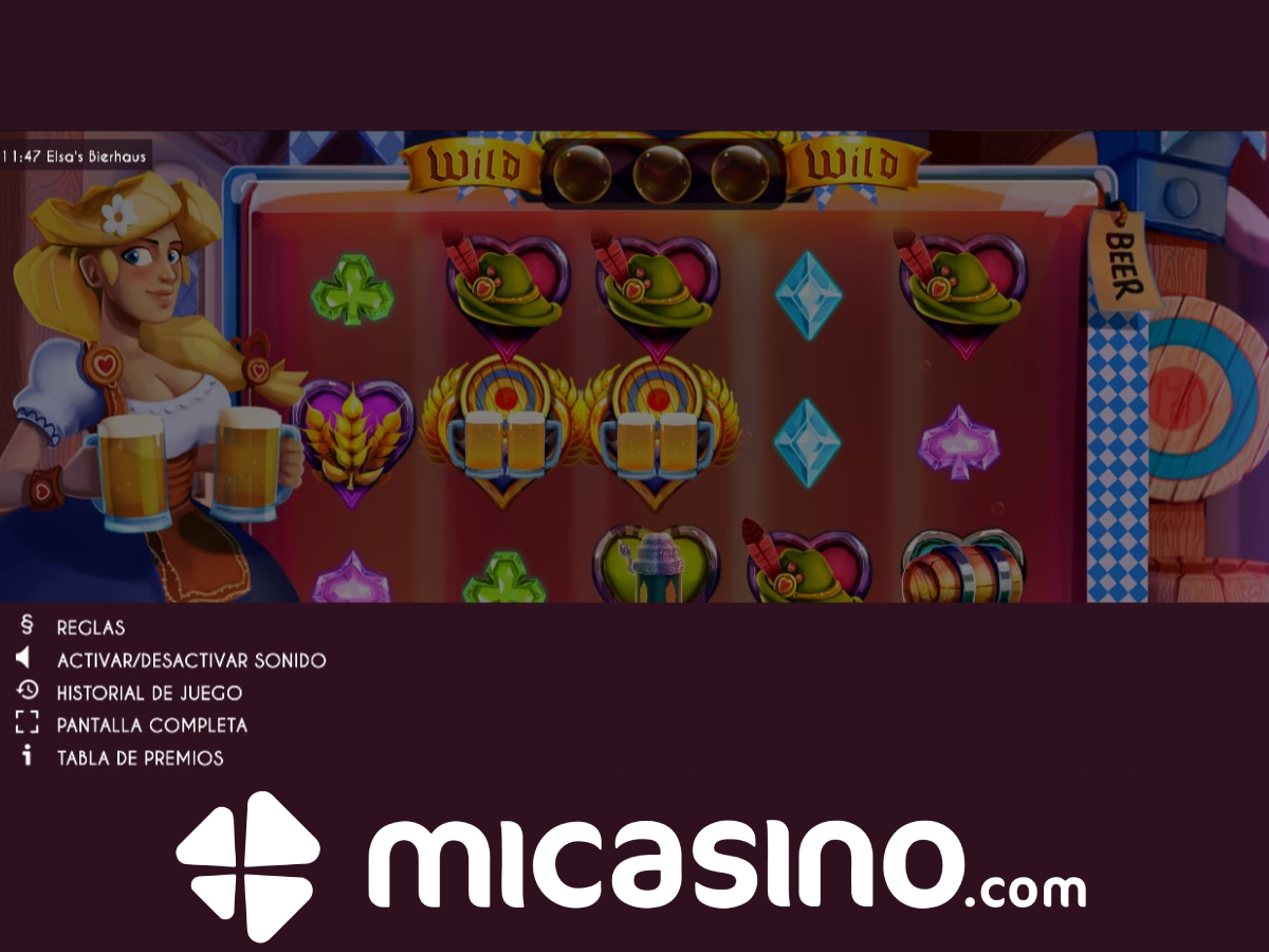Slot Elsa's Bierhaus: dale a la diana y gana dinero real Micasino