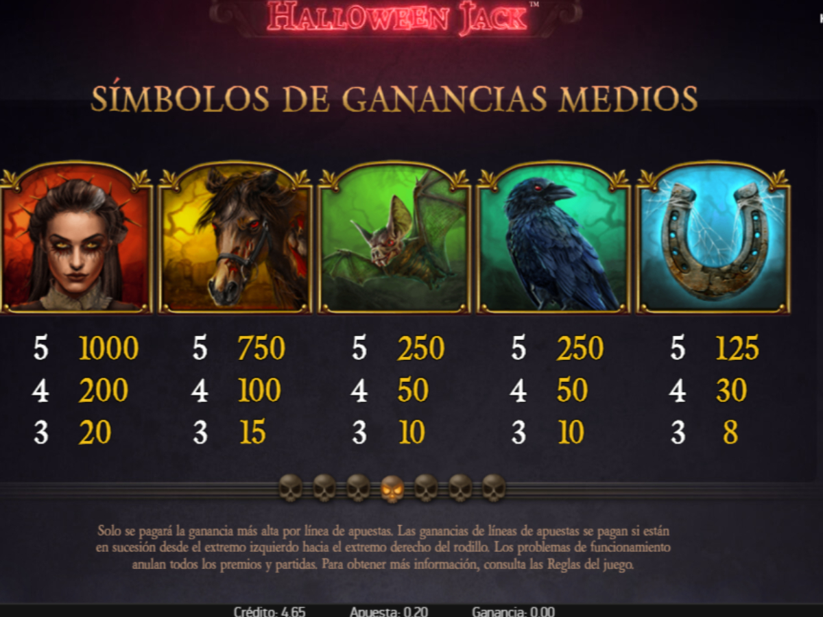 Slot Halloween Jack mes de las brujas casino online tragaperras dinero fácil juega en línea Mi Casino