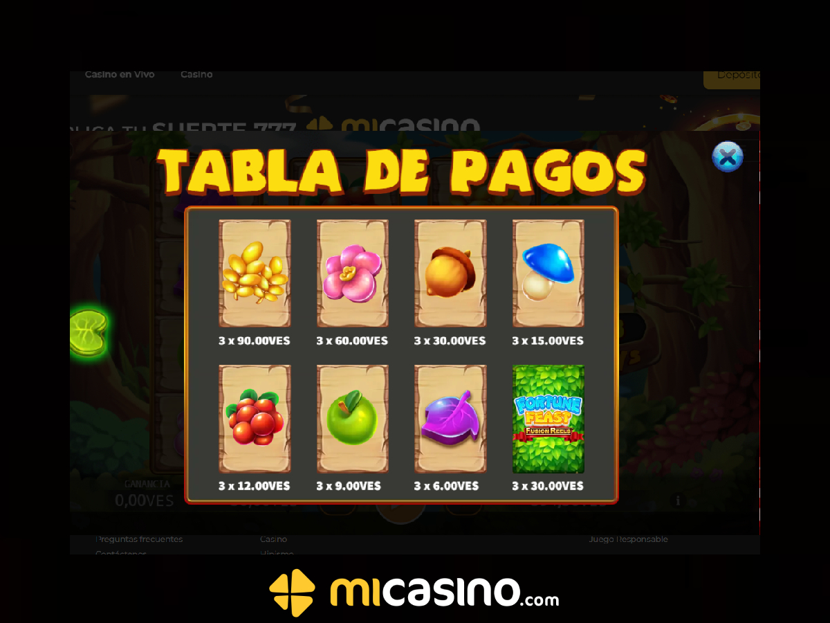 Trgamonedas Fortune Feast Fusion Reels descubre cómo ganar dinero fácil Mi Casino