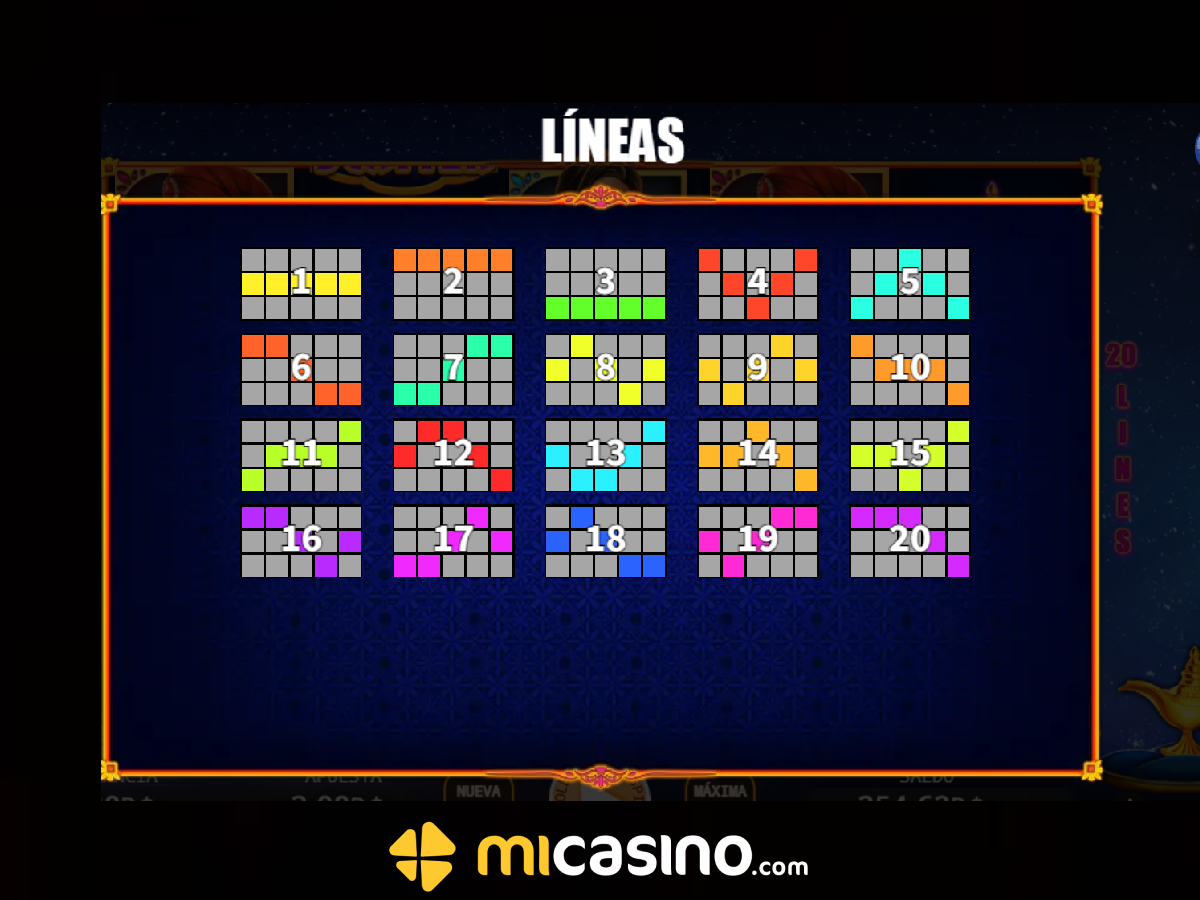 Un mundo de magia te espera en nuestro Slot de Aladdin Mi Casino