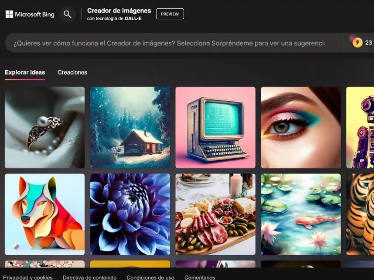 Cómo crear imágenes con la AI de Bing de manera gratuita Mi Casino 
