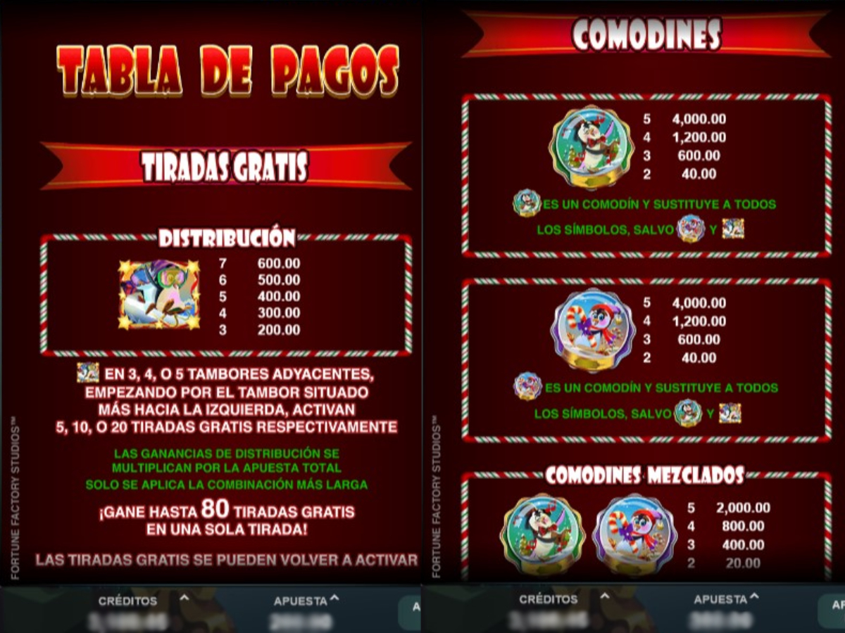Comodines Holly Jolly MiCasino