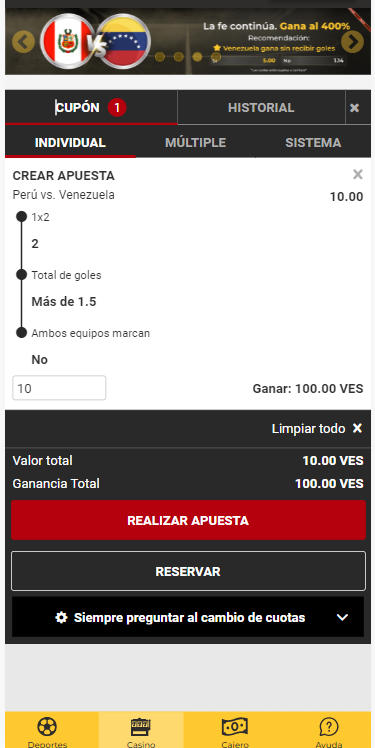 Gana 20 FREE Spins CÓDIGO RESERVA Apuesta deportiva