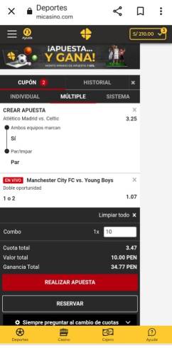 crear apuestas personalizadas casino online