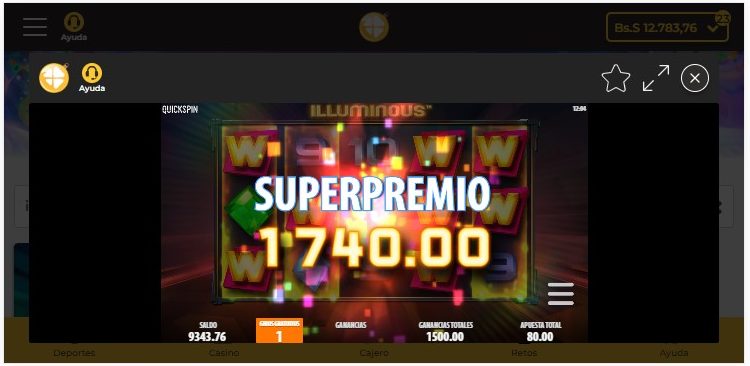 Premios Wild Slot Illuminous