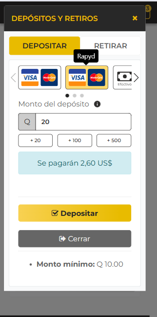 rapyd guatemala deposito en casino online casinos con bonos apuestas deportivas apuestas de casino