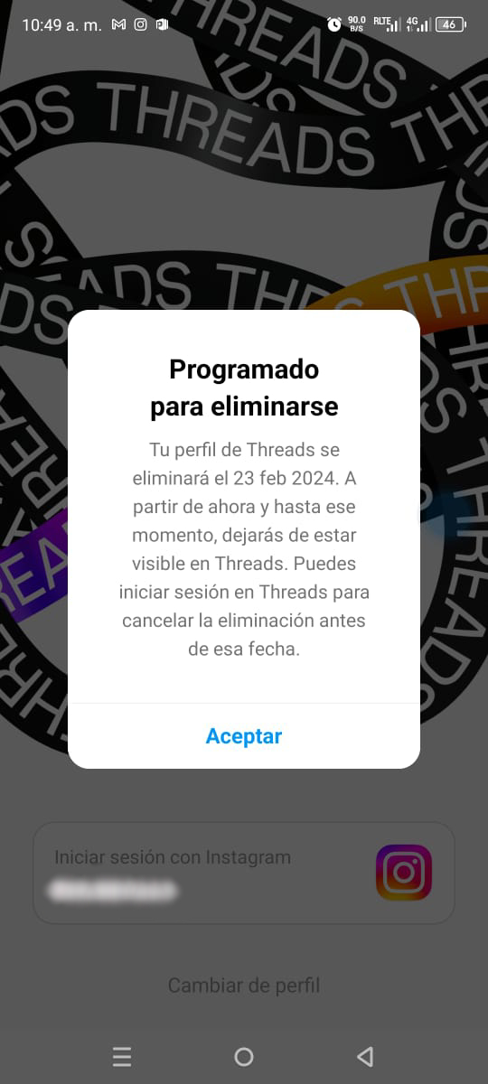 Aprende a eliminar tu perfil en Threads sin perder Instagram