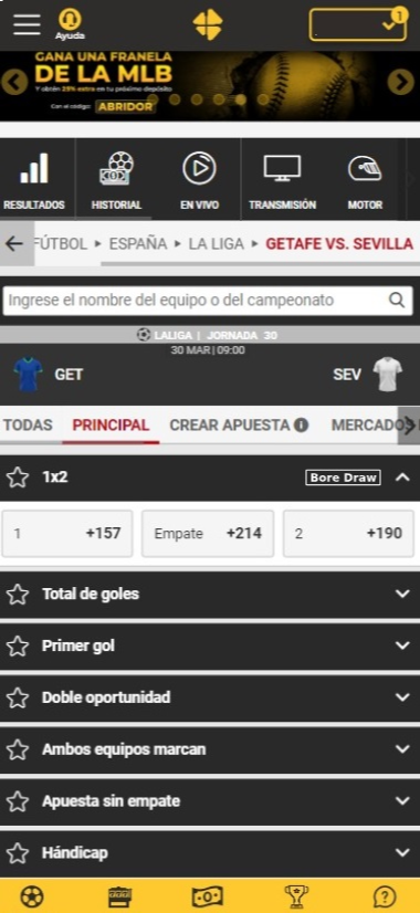 Cómo realizar una apuesta Bore Draw