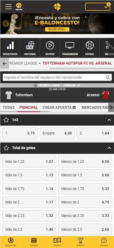 Apuesta premier League