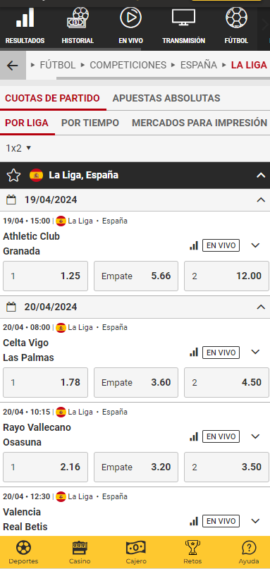 Gana y apuesta en el clásico de España con el Bono LALIGA