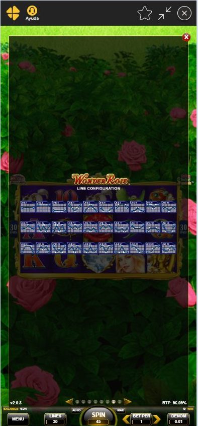 Slot Wonder Rose ¿Cómo jugar y ganar?