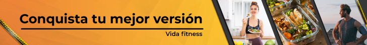 BANNER VIDA FITNESS, NUTRICIÓN Y BENEFICIOS DEL DEPORTE