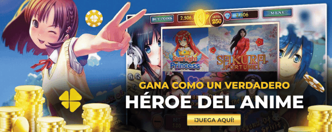 BANNER VIP SLOTS DE ANIME MI CASINO