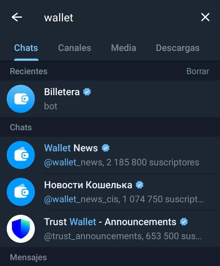 Wallet Telegram