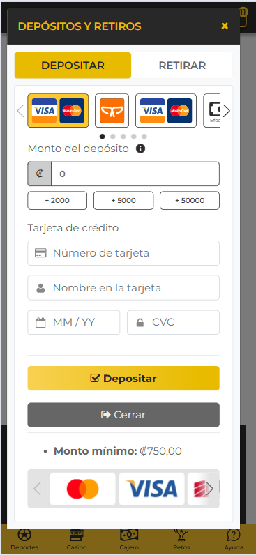 Greenpay casa de apuestas deportivas y depósitos