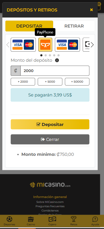 payphone pagos en línea micasino.com depósitos casino online juega en línea