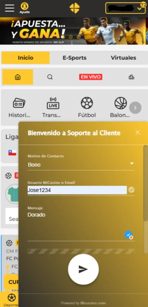Bono Dorado - Juega en Línea - Casino Online y Apuestas deportivas - MiCasino.com