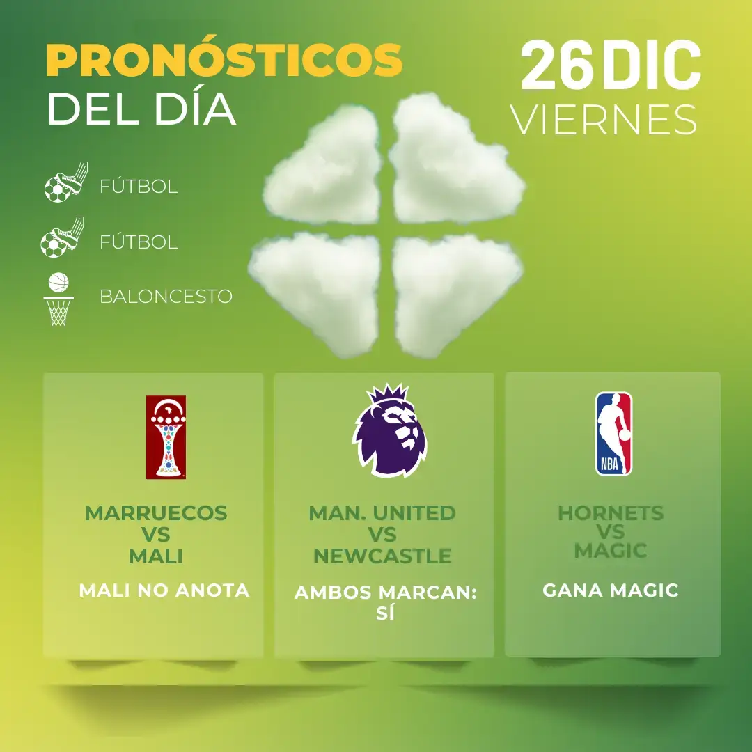 pronóstico del día - 26 diciembre - MiCasino