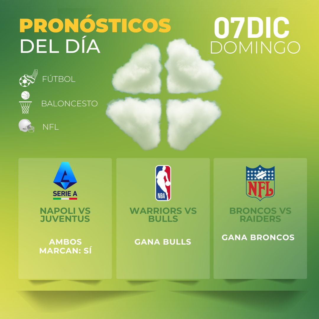 pronóstico del día - 7 diciembre -MiCasino